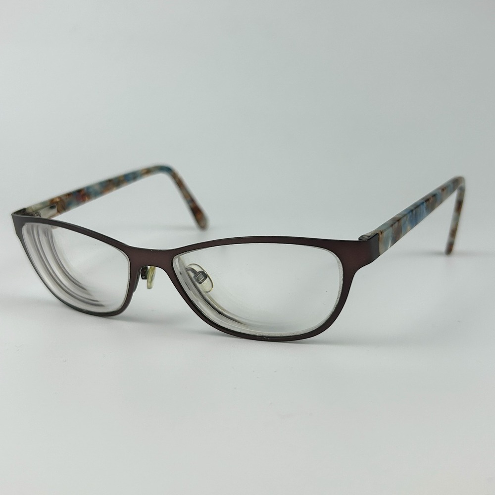 Ruby X Womens Eyeglasses Frame Multicolor Tortoise Plastic Cat Eye 52-14-135 mm
